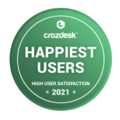 Happiest Users Badge